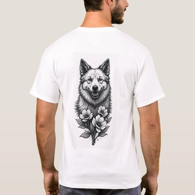 Camiseta masculina (Reverso)