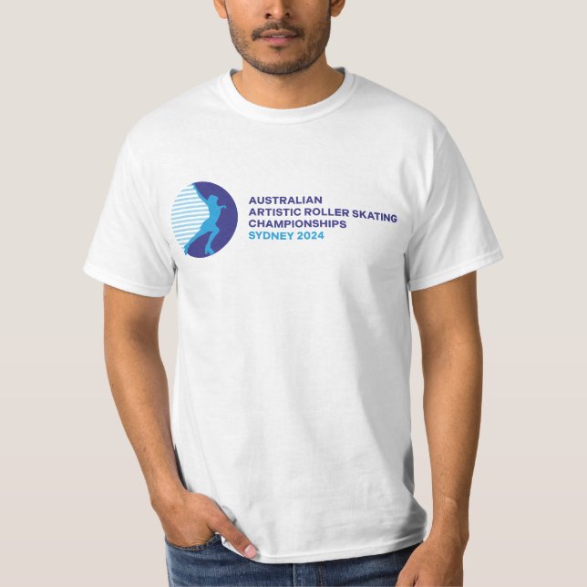 Camiseta masculina AARSC 2024 (diseño frontal y po (Anverso)