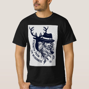 Camiseta masculina ADOM "Fuerza desde la naturalez