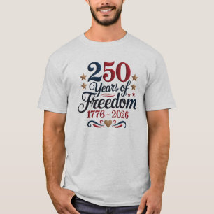 Camiseta masculina América 250 años