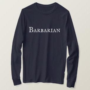 Camiseta masculina "bárbara"