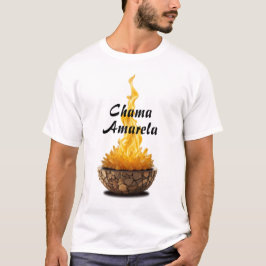 Camiseta Masculina Básica Chama Sagrada-2