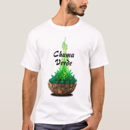 Camiseta Masculina Básica Chama Sagrada-5