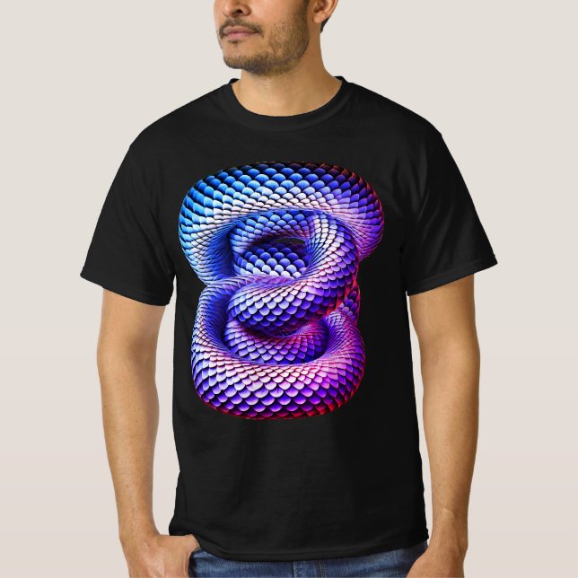 Camiseta Masculina Básica Cobra-2 (Anverso)