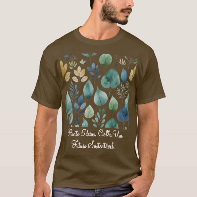 Camiseta Masculina Básica Raízes do Futuro-3 (Anverso)