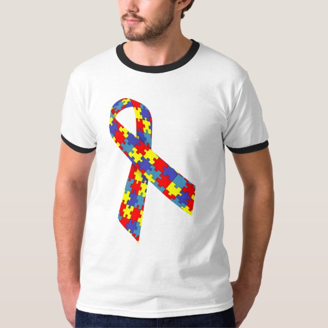 Camiseta Masculina Básica Ringer Laço (Anverso)