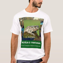 Camiseta Masculina Básica Via Pantanal Sapo
