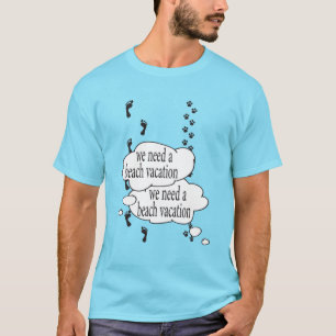 Camiseta masculina Beach Vacation
