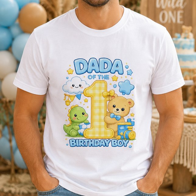 Camiseta masculina Blue Dada del cumpleañero  (Subido por el creador)