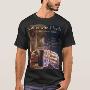 Camiseta masculina Coffee with Claude