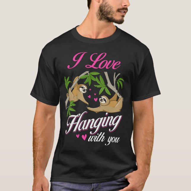 Camiseta masculina con arte divertido de San Valen (Anverso)