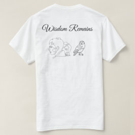 Camiseta masculina con cita de resiliencia de vida