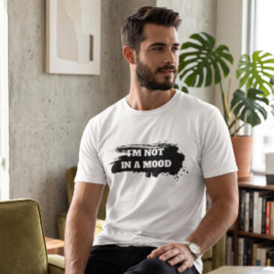Camiseta masculina con cita sarcástica "No Estoy D