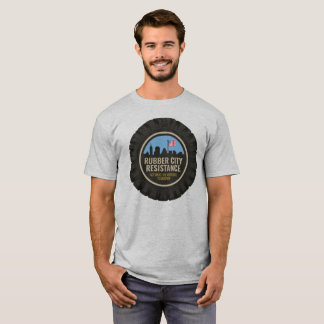 Camiseta masculina con el logo de NEW Rubber City 