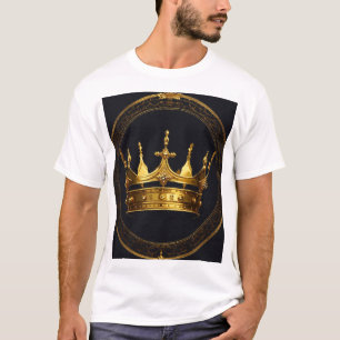 Camiseta masculina con logotipo del rey   Camiseta