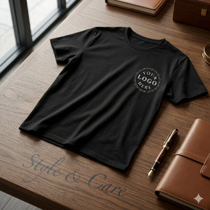 Camiseta masculina con logotipo personalizado – Be