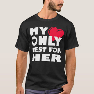 Camiseta masculina con sentencia divertida.