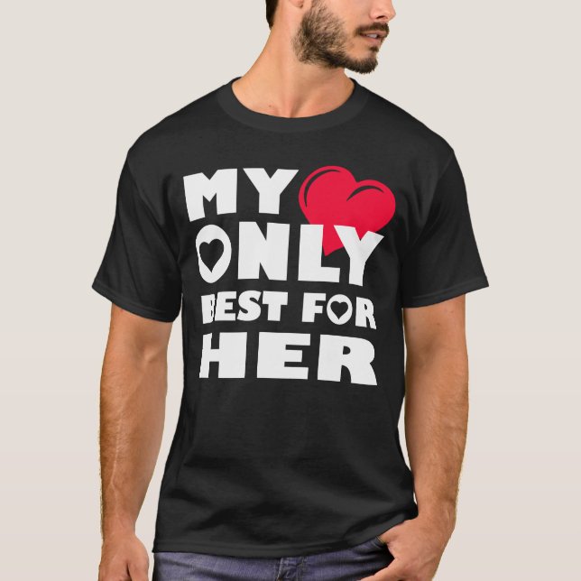 Camiseta masculina con sentencia divertida. (Anverso)