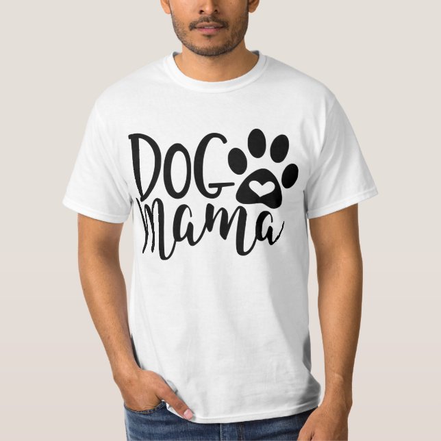 Camiseta masculina con temática de perro (Anverso)