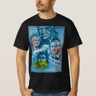 Camiseta masculina con una buena impresión de arte