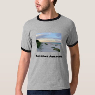 Camiseta masculina de Bahamas Beach