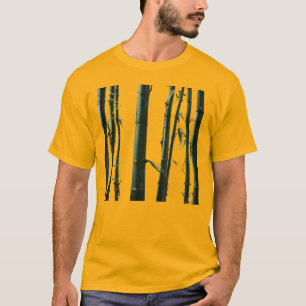 Camiseta masculina de bambú exótico