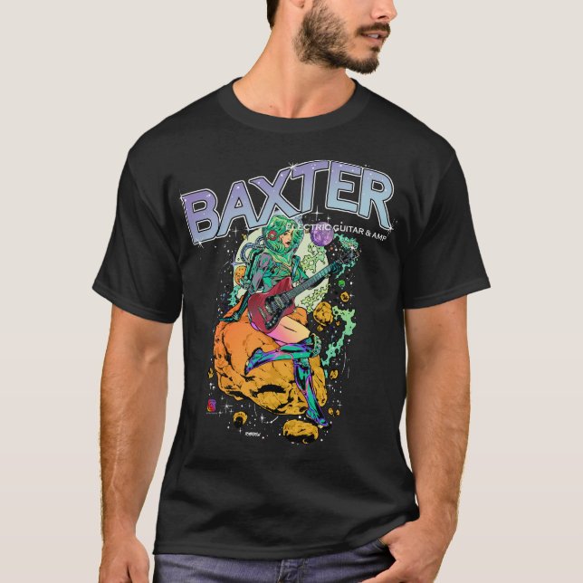 Camiseta masculina de Baxter Cosmonaut (Anverso)
