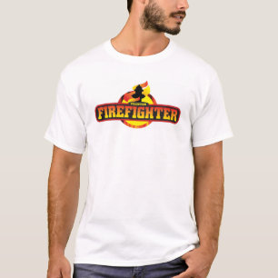Camiseta masculina de bombero voluntario