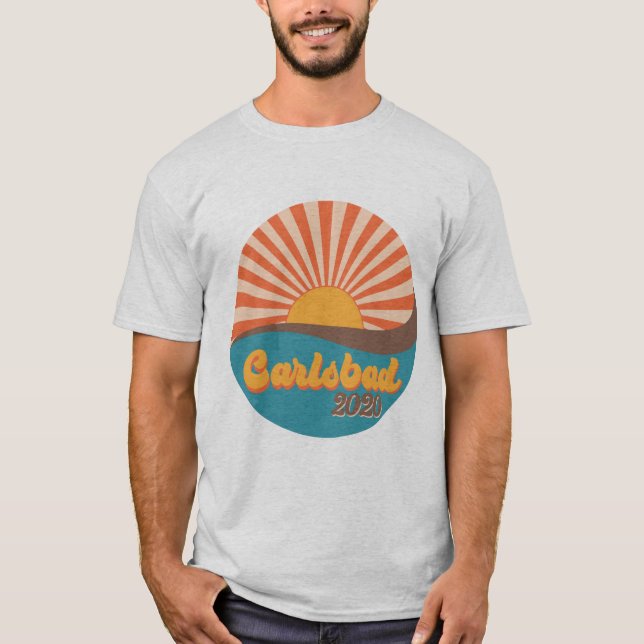 Camiseta masculina de Carlsbad 2020 (Anverso)