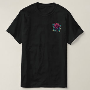 Camiseta masculina de CyberRosa Pocket Rosa
