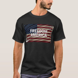 Camiseta masculina de EEUU LIBRE