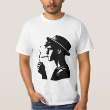 Camiseta masculina de estilo audaz - Cigar arte P