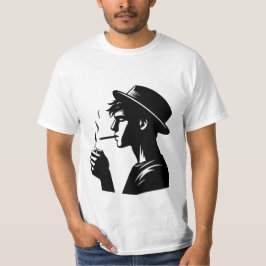 Camiseta masculina de estilo audaz - Cigar arte P