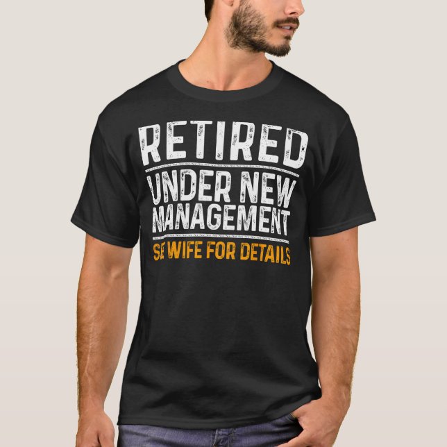 Camiseta masculina de Fiesta de retiro divertida - (Anverso)