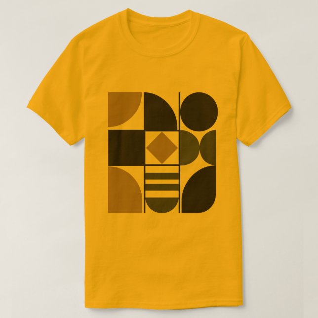 Camiseta masculina de formas surtidas (Diseño del anverso)