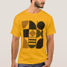 Camiseta masculina de formas surtidas