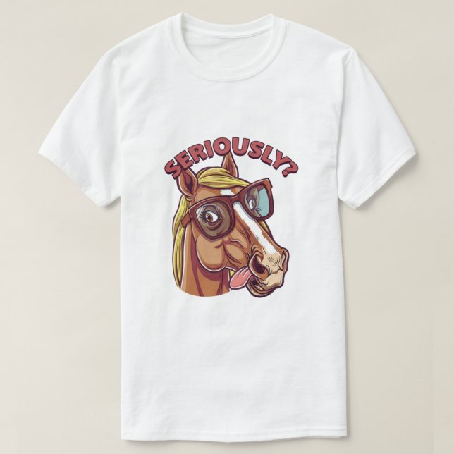 Camiseta masculina de Guay en serio - Hor divertid (Diseño del anverso)