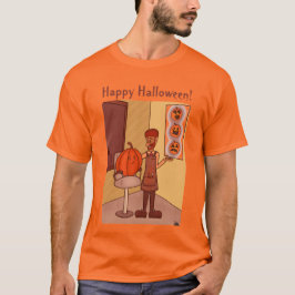 Camiseta masculina de Halloween de nueva aparienci