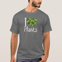Camiseta masculina de I Love Plants