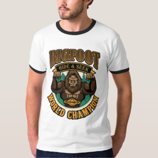 Camiseta masculina de jengibre escondida y en busc