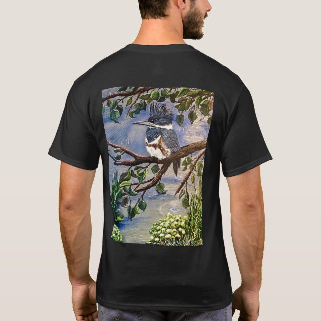 Camiseta masculina de Kingfisher (Reverso)