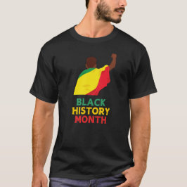 Camiseta masculina de la celebración del Mes de la