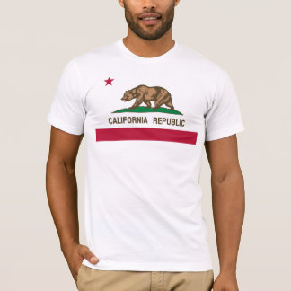 Camiseta masculina de la República de California