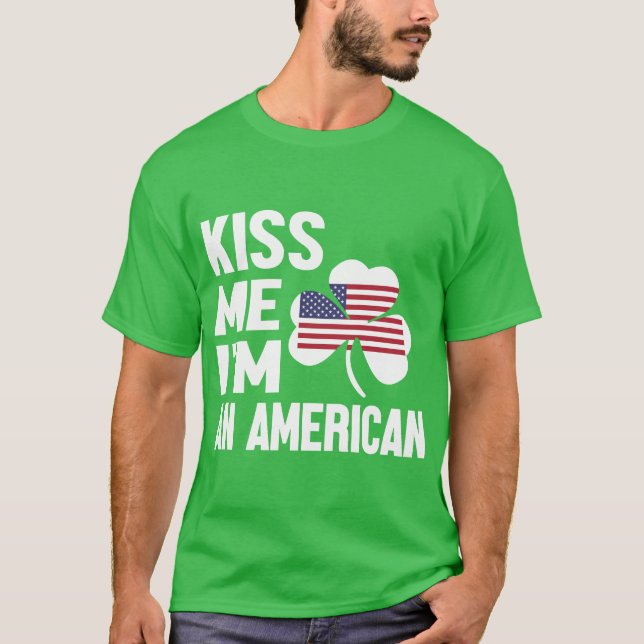 Camiseta masculina de la serie Kiss me (soy estado (Anverso)