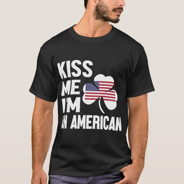 Camiseta masculina de la serie Kiss me (soy estado (Anverso)