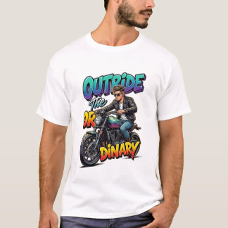 Camiseta masculina de motocicleta Outride The Ordi