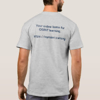 Camiseta masculina de My OSINT Training