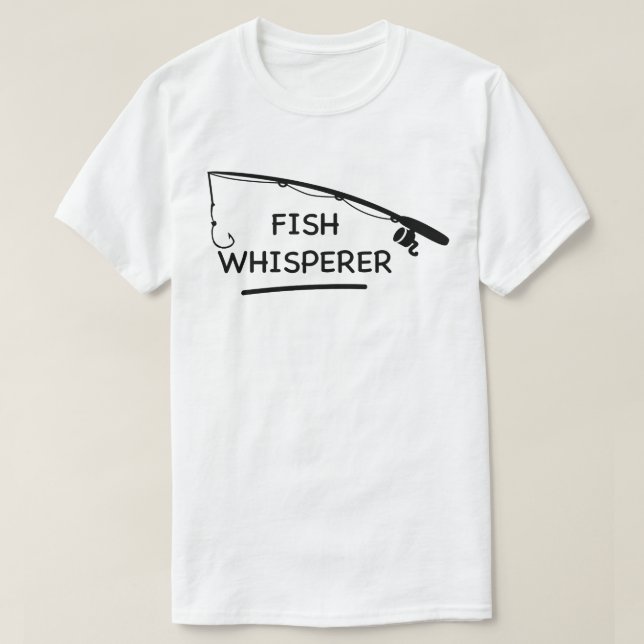 Camiseta masculina de pescadores (Diseño del anverso)