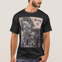Camiseta masculina de prevención de desastres