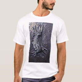 Camiseta masculina de Raven Swooping - Ataque
